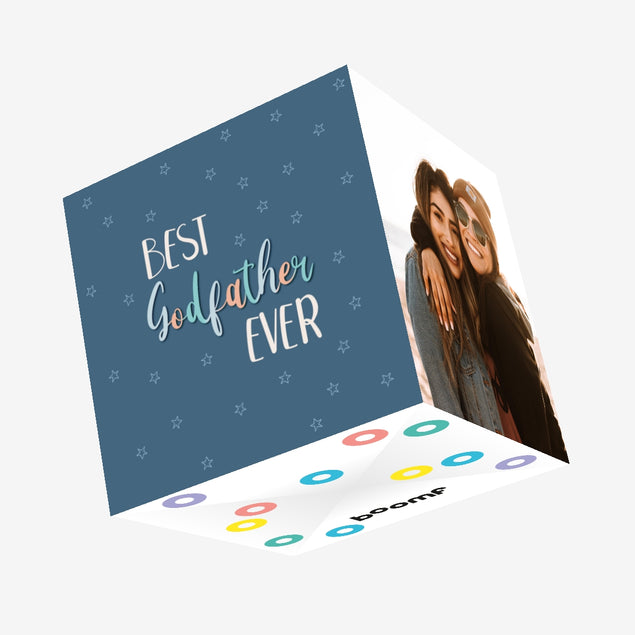 Best godfather ever Confetti-exploding Greetings Card