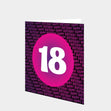 18 Pink Card