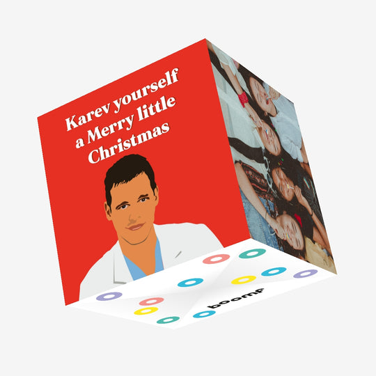 Karev A Merry Little Christmas Confetti-exploding Greetings Card