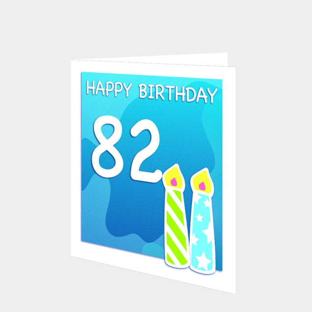 Happy 82nd Birthday Card