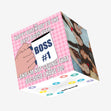 Happy Birthday The Best Boss Cup Confetti-exploding Greetings Card