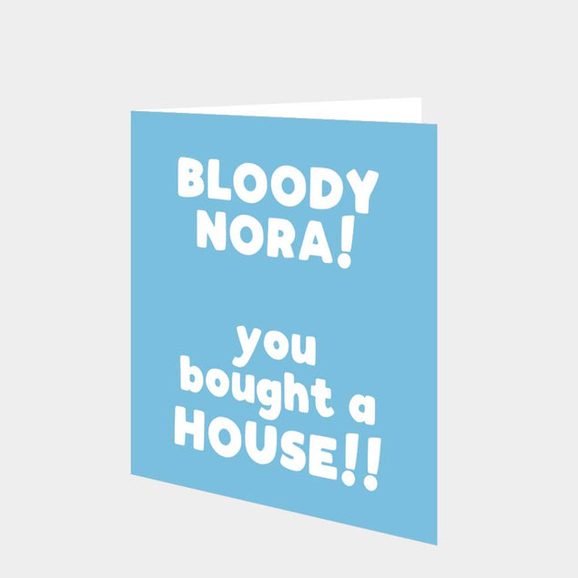 You Bought A House! Card