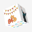 Birthday Cat 84 Confetti-exploding Greetings Card