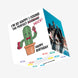 Happy Birthday Husband Cactus Prick Confetti-exploding Greetings Card