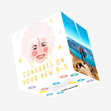 Congratulations On Your New 9-5 Confetti-exploding Greetings Card
