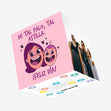 Cute Spanish Mother's Day Confetti-exploding Greetings Card