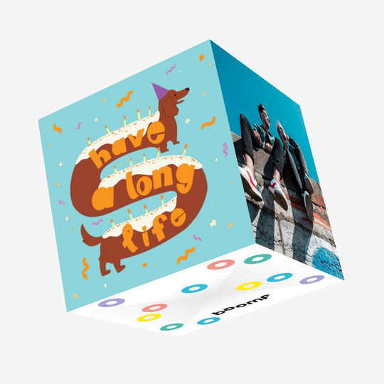 Have A Long Life Birthday Confetti-exploding Greetings Card