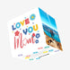 LOVE YOU MUM Confetti-exploding Greetings Card