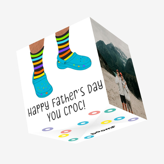 You Croc Father?s Day Confetti-exploding Greetings Card