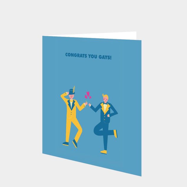 Gay Wedding Card