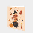 Basic Witch Halloween Card