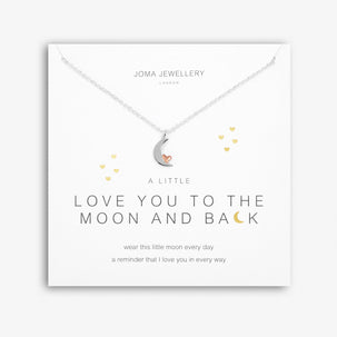 Joma Jewellery Love You to the Moon and back Necklace