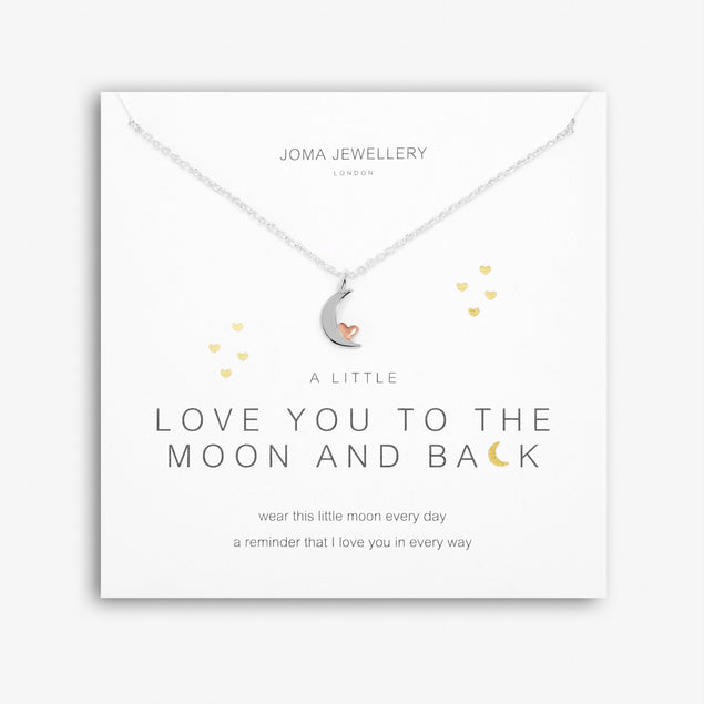 Joma Jewellery Love You to the Moon and back Necklace