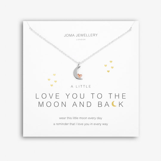 Joma Jewellery Love You to the Moon and back Necklace