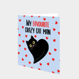 My Favourite Crazy Cat Man Card