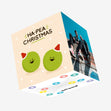 Ha-Pea Christmas Confetti-exploding Greetings Card