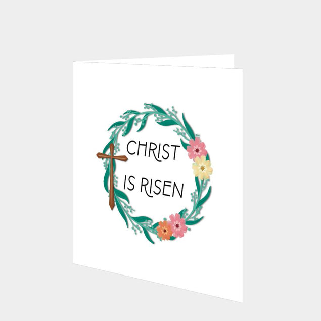 Christ Is Risen Easter Card
