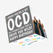 OCD Birthday Confetti Confetti-exploding Greetings Card