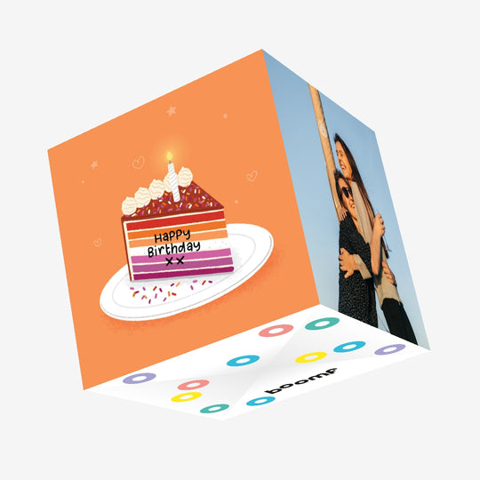 Happy Birthday XX Confetti-exploding Greetings Card