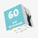 60 and Fit As F**k Confetti-exploding Greetings Card