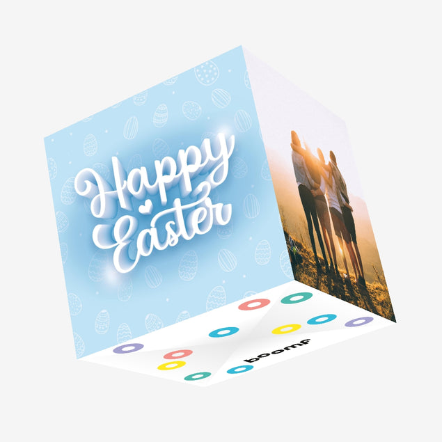 Happy Easter Confetti-exploding Greetings Card
