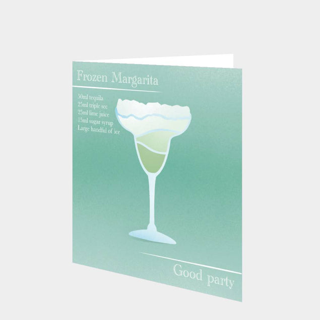 Good Party Frozen Margarita Card