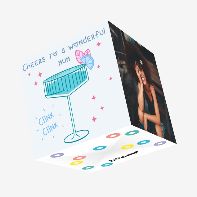 Clink Clink Confetti-exploding Greetings Card