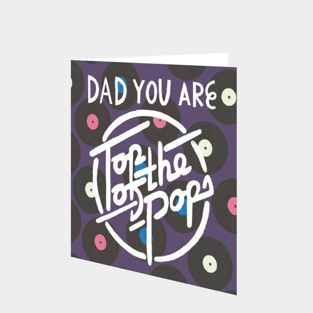 Top Of The Pops Dad Card