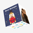 Happy Winter Nutcracker Confetti-exploding Greetings Card
