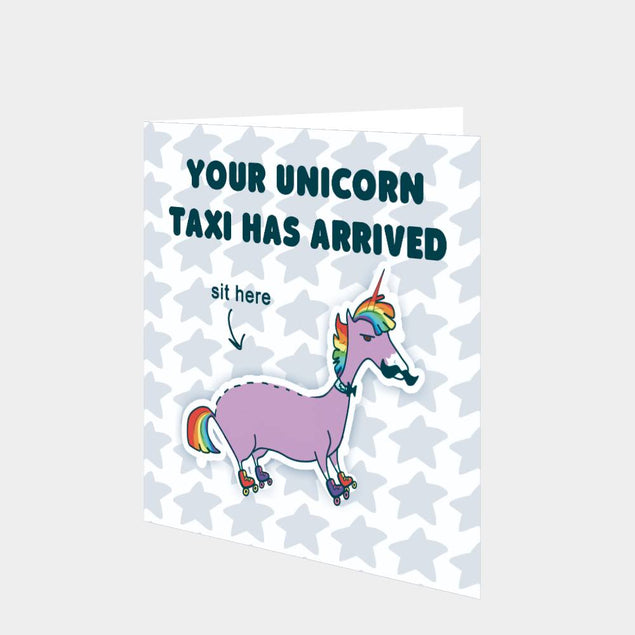 Unicorn Taxi Card