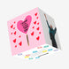 I Licked You Heart-Shaped Lollipop Valentine's Day Confetti-exploding Greetings Card