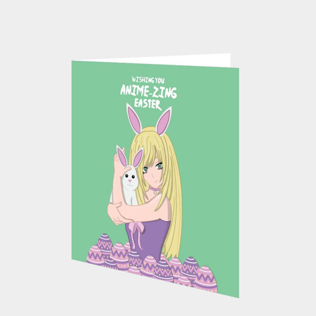 Anime-zing Easter Card