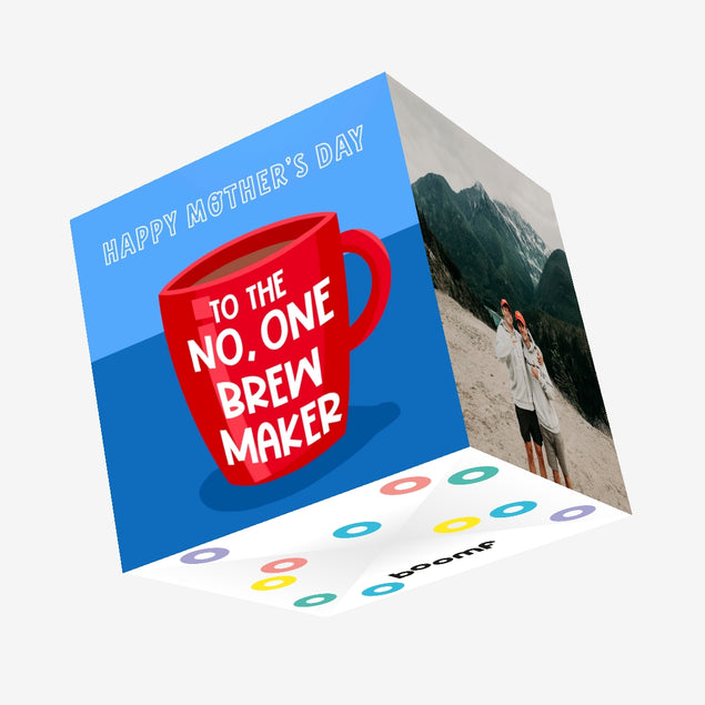 Brew Maker Mother's Day Confetti-exploding Greetings Card