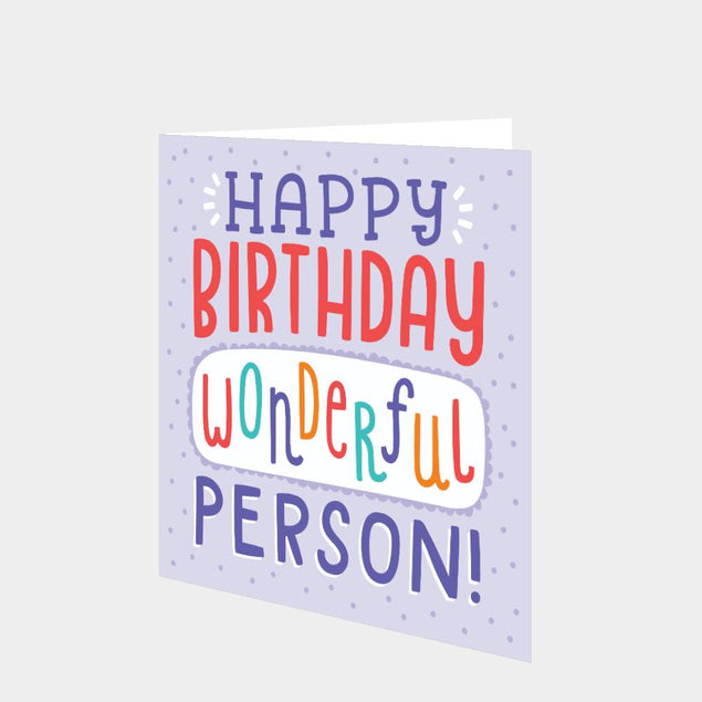 Wonderful Person Card – Boomf