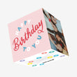 Happy Birthday To You Colourful Letters Confetti-exploding Greetings Card