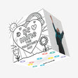 Be Mine Big Heart Valentine's Day Confetti-exploding Greetings Card