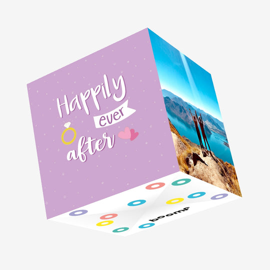 Happily Ever After Wedding Confetti-exploding Greetings Card