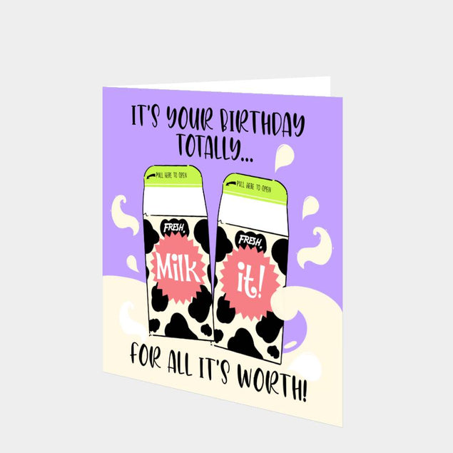 Milk It Card