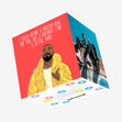 Happy Birthday Dude Drake Confetti-exploding Greetings Card