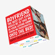 Valentine's Day Best Gift Ever Boyfriend Confetti-exploding Greetings Card