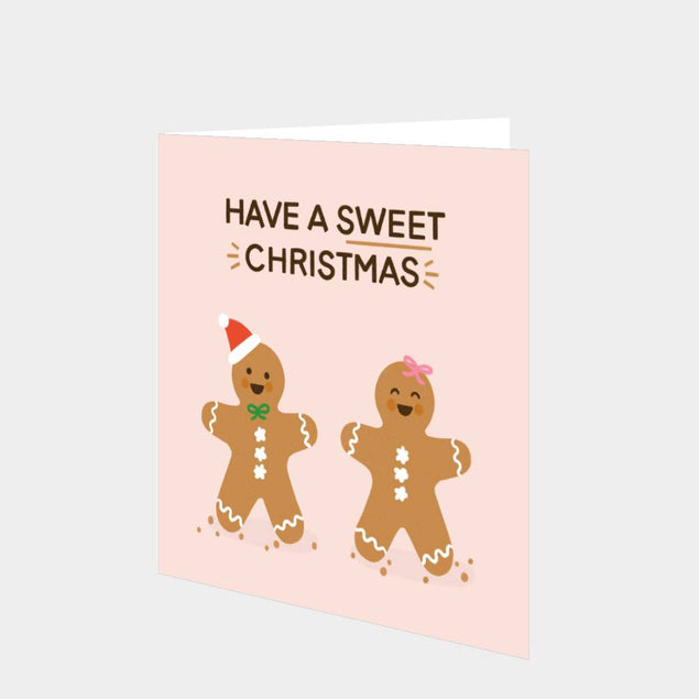 Have A Sweet Gingerbread Christmas Card