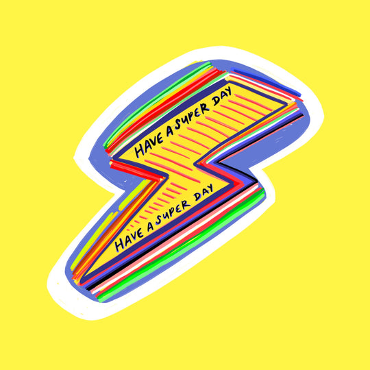 Have A Super Day Birthday Card