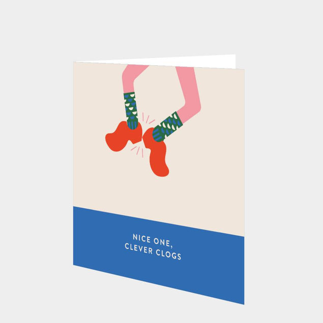 Clever Clogs Card