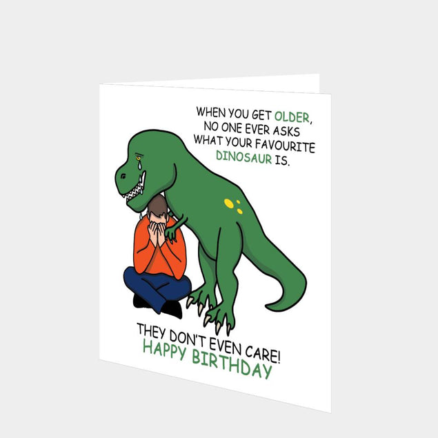 Favourite Dinosaur Birthday Card