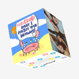 Holy Crab Sorry It's Late Confetti-exploding Greetings Card