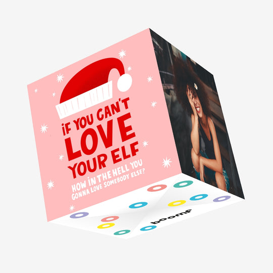 Love Your Elf Ru Paul Christmas Confetti-exploding Greetings Card