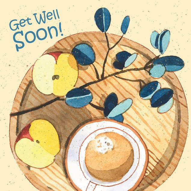 Get Well Coffee Card