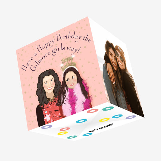 Gilmore Girls Birthday Confetti-exploding Greetings Card