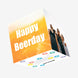 Happy Beerday Confetti-exploding Greetings Card