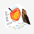 Shut Up And Drink Aperol Congratulations Confetti-exploding Greetings Card